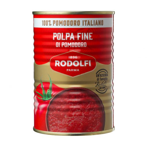 Finhakkede Tomater – Polpa Fine – 400 gram – Rodolfi