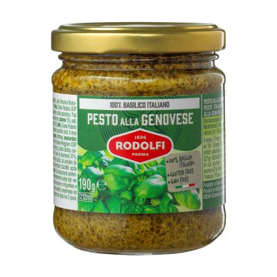 Grønn Pesto alla genovese – 190 gram – Rodolfi