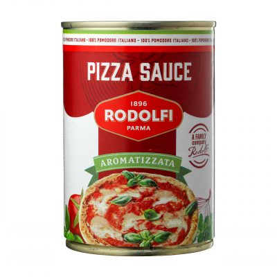 Pizzasaus ferdig krydret – Aromatizzata – 400 gram – Rodolfi