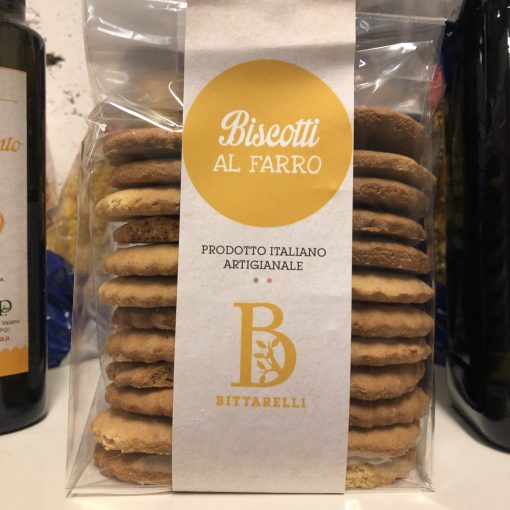 Biscotti med spelt - Biscotti al Farro - 250 gram - Bittarelli