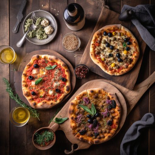 Gavepose Andrea - Olivenoljer med smak passer perfekt når du skal lage en ekte velsmakende italiensk pizza