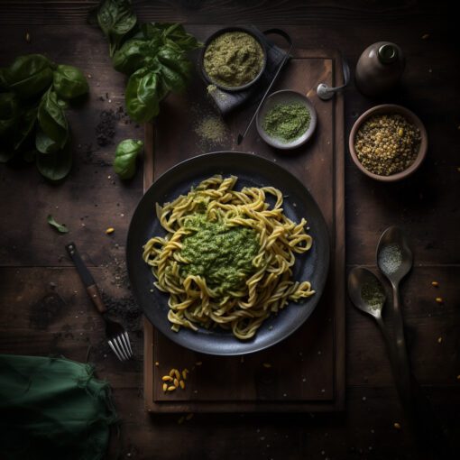Gavepose Monica - Pesto passer glimrende til alle typer pasta